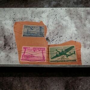 Stamps Air Mail Vintage